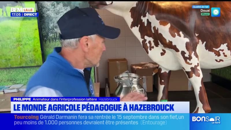 Foire agricole d'Hazebrouck: pour attirer les jeunes, les agriculteurs misent sur la pédagogie