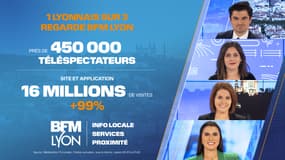 BFM Lyon, les audiences progressent.