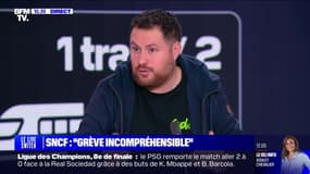 Julien Troccaz (cheminot et secrétaire fédéral de SUD-Rail): "Normalement, quand une grève est majoritaire dans une entreprise, on négocie jusqu'au bout"