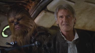 Harrison Ford dans la bande annonce de Star Wars: l'éveil de la Force, dévoilée jeudi 16 avril.
