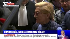 Condamnée pour blanchiment aggravé, isabelle Balkany affirme qu'il "n'y a pas de corruption"