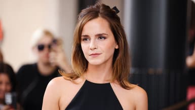 Emma Watson lors de la Fashion Week de Milan, en 2024