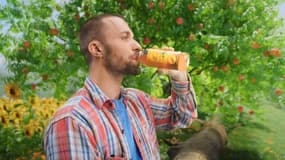 Le Youtubeur Squeezie a lancé en mai 2025 sa propre marque de kombucha.