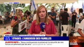 À Tel-Aviv, les familles des otages sont "inquiètes" après les bombardements sur Gaza