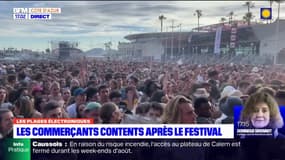 Les Plages électroniques à Cannes: les commerçants contents après le festival