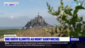Mont-Saint-Michel: le personnel de l'abbaye en grève illimitée
