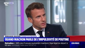 Emmanuel Macron: "Il est clair pour tout le monde que le chef qui a choisi l'escalade, c'est le président Poutine"