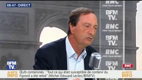 Leclerc: "Tout ce qui était susceptible de contenir du Fipronil a été retiré des rayons"