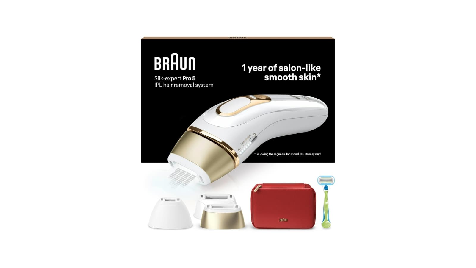 Epilateur à lumière pulsée Braun