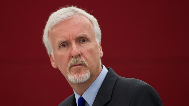 Le réalisateur James Cameron en Chine le 8 août 2012