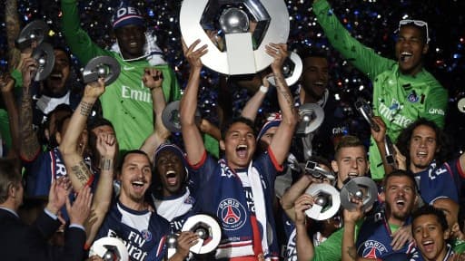Le PSG a remporté son deuxième titre de champion consécutif.