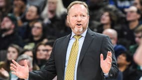 Mike Budenholzer, entraîneur des Milaukwee Bucks, au Fiserv Forum le 4 janvier 2020