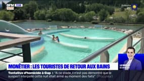 Hautes-Alpes: les touristes sont de retour à Monêtier-les-Bains