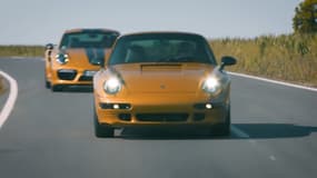 Cette Porsche dorée adjugée aux enchères 2,743 millions d'euros