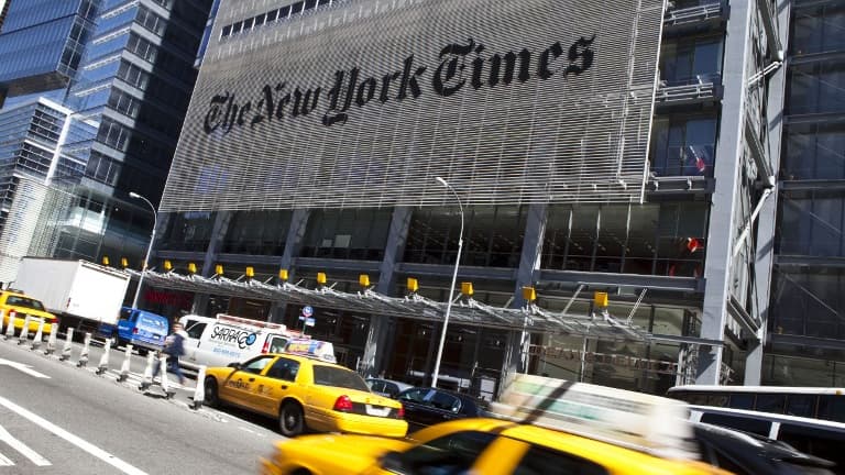 La distribution du New York Times a été perturbée par ce piratage. 