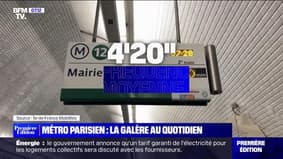 Métro parisien : la galère au quotidien - 09/01