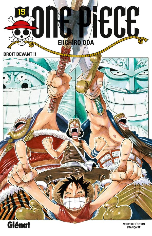 La couverture du tome 15 de "One Piece"