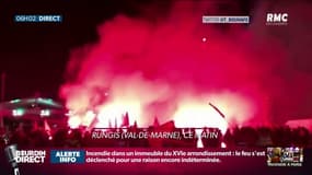 Grève nationale: des manifestants bloquent une entrée de Rungis