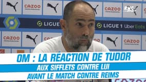 OM 4-1 Reims : "Les supporters ont toujours raison", la réaction de Tudor aux sifflets contre lui