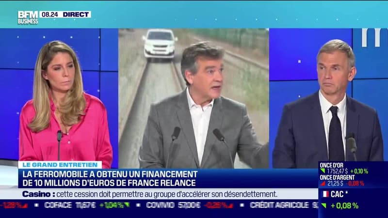 Arnaud Montebourg (Entrepreneur) : La ferromobile a obtenu un financement de 10 millions d'euros - 28/11