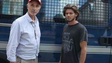 Thierry Lhermitte et Rayane Bensetti dans La Finale