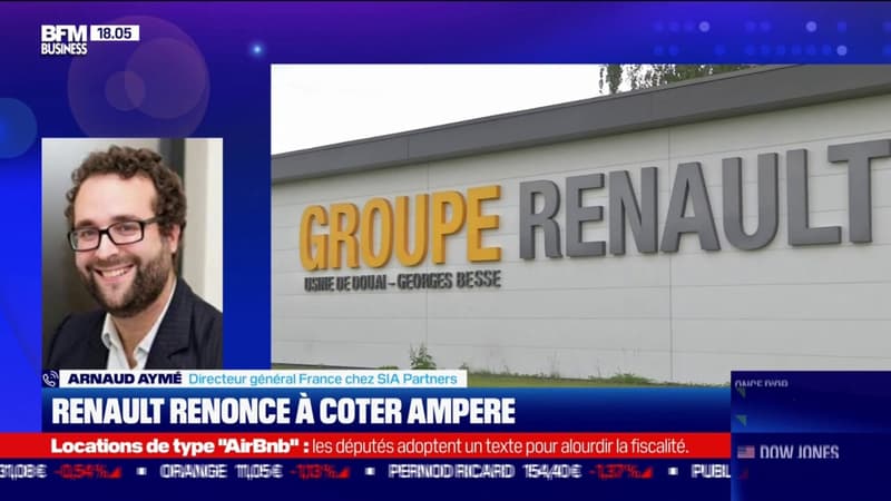 Renault renonce à coter Ampere