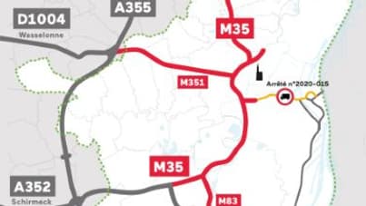 Réglementation du trafic des poids lourds dans la métropole de Strasbourg