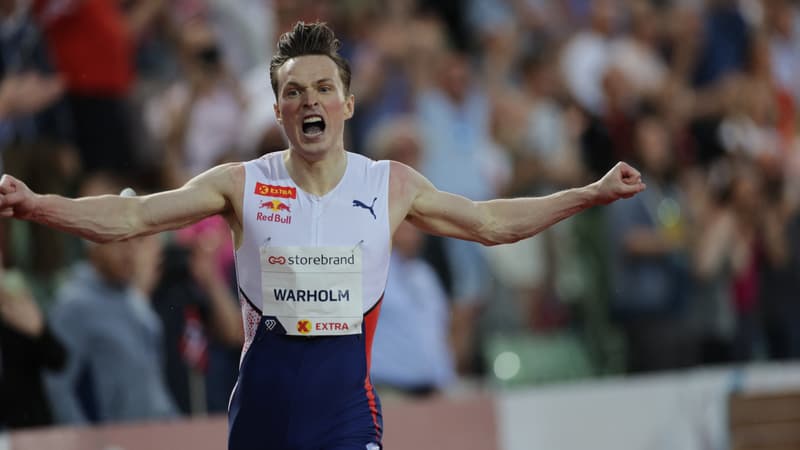 Athlétisme: le Norvégien Warholm bat le record du monde du 400m haies