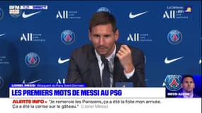 PSG: Lionel Messi "très reconnaissant" envers les supporters pour leur accueil
