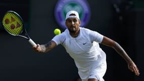 Nick Kyrgios à Wimbledon, en 2022.