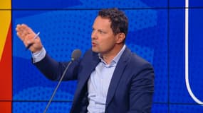 Le sénateur Jérôme Durain sur le plateau des "Grandes Gueules" le 2 mai 2023