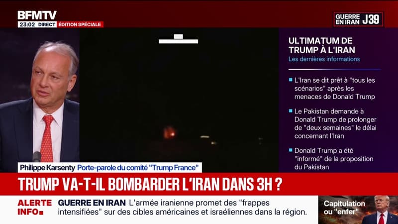 "Voir les démocrates [aux États-Unis] prendre parti pour les Iraniens dans cette guerre prouve bien qu'ils ont abandonné toute décence", dénonce Philippe Karsenty, porte-parole du comité Trump France