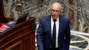 Eric Ciotti le 17 février 2023 à l'Assemblée nationale 