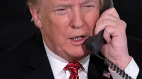 Donald Trump au téléphone le vendredi 3 mai 2019