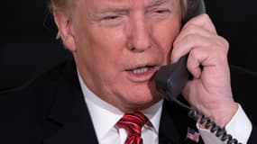 Donald Trump au téléphone le vendredi 3 mai 2019