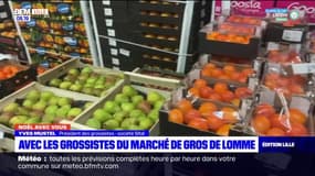 Lomme: visite du marché de gros en cette période de fête