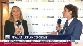 Clotilde Delbos "ne croit pas une seconde" que Renault soit à court de cash à la fin de l'année