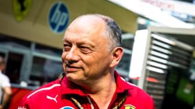 Frédéric Vasseur avec Ferrari en mai 2025.