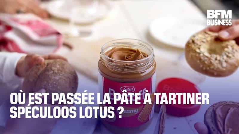 Où est passée la pâte à tartiner spéculoos Lotus ?