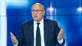 Michel Sapin sur notre plateau. 