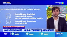 JO 2024: les voies olympiques entrent en vigueur ce lundi