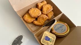Burger King propose des nuggets au caviar pour 19 euros la boîte.