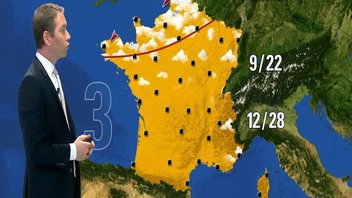 Prévision Météo-France pour le vendredi 28 septembre.