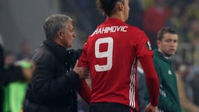 José Mourinho et Zlatan Ibrahimovic