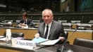Le Premier ministre François Bayrou le 14 mai 2025 à l'Assemblée nationale.