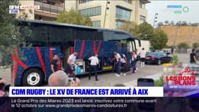 Coupe du monde de rugby: le XV de France prend ses quartiers à Aix-en-Provence