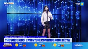 Lécya, jeune chanteuse de Mallefougasse, dans l'équipe de Patrick Fiori à "The Voice Kids"