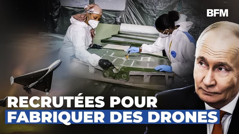 Des jeunes filles africaines obligées de construire les drones pour la guerre en Ukraine