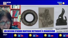 Découverte d'un dessin de Matisse à Manosque: "C'est véritablement une redécouverte" selon Agnès Sevestre-Barbé, experte en œuvre d'art