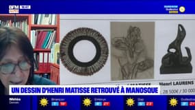 Découverte d'un dessin de Matisse à Manosque: "C'est véritablement une redécouverte" selon Agnès Sevestre-Barbé, experte en œuvre d'art